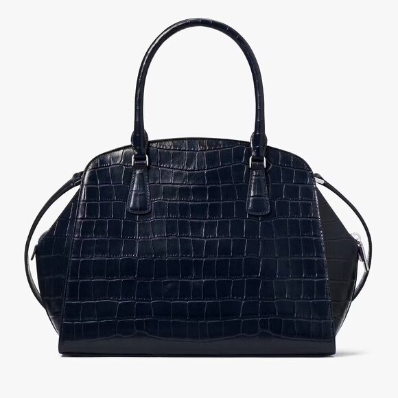 ♠️♠️ Kate Spade Kyla Croc Embossed Satchel NWT - Picture 2 of 7
